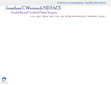 Tablet Screenshot of drweinrach.com